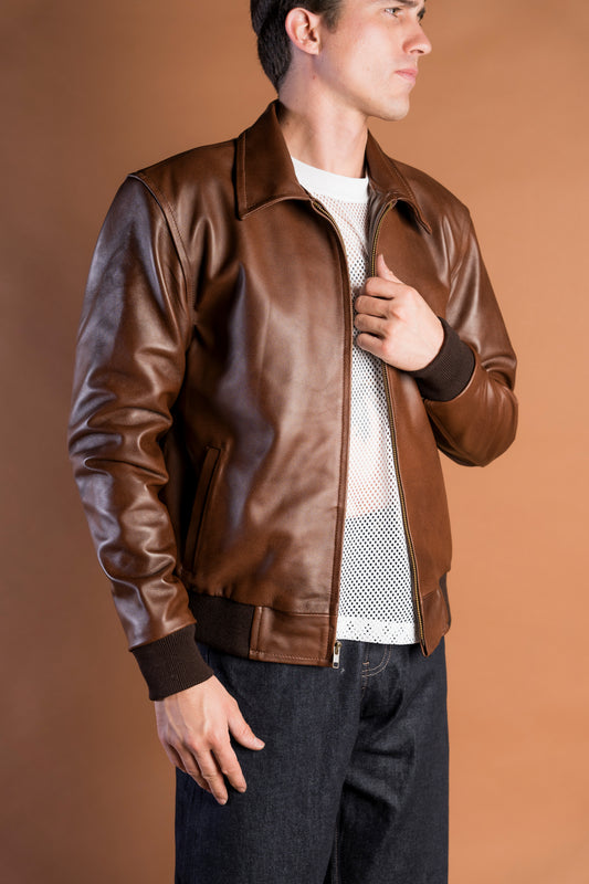 BROWN BOMBER AVIATOR