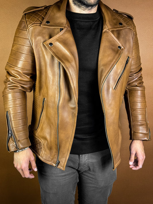 BROWN ROCKER BIKER