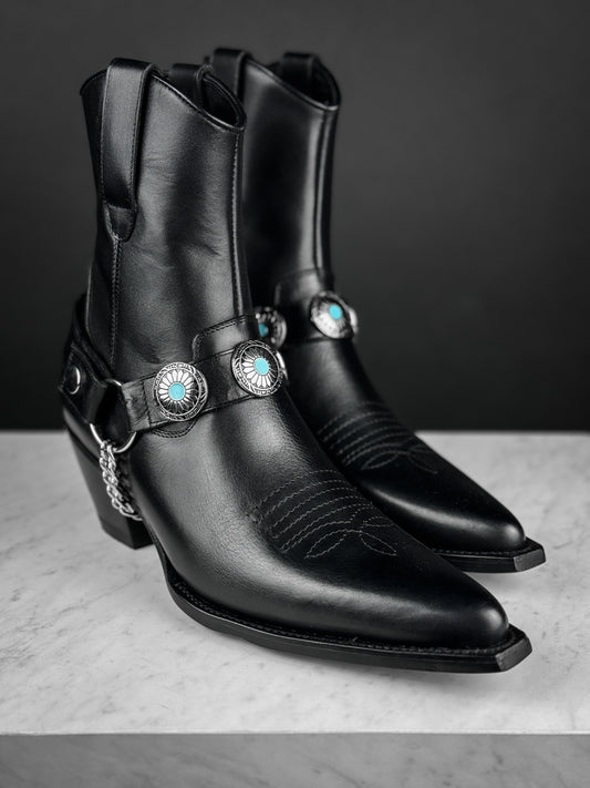 BLACK WESTERN BOOTS