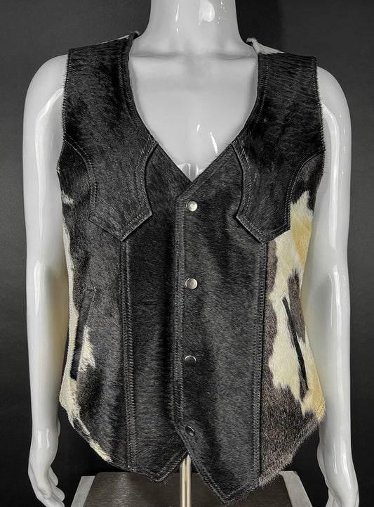 COWHAIR BROWN VEST
