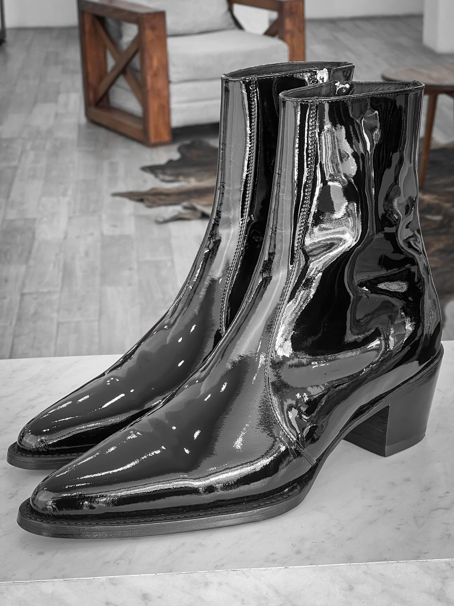 PATENT LEATHER CANNES