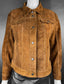 SUEDE OVERSHIRT WOMAN