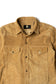 BEIGE SUEDE OVERSHIRT