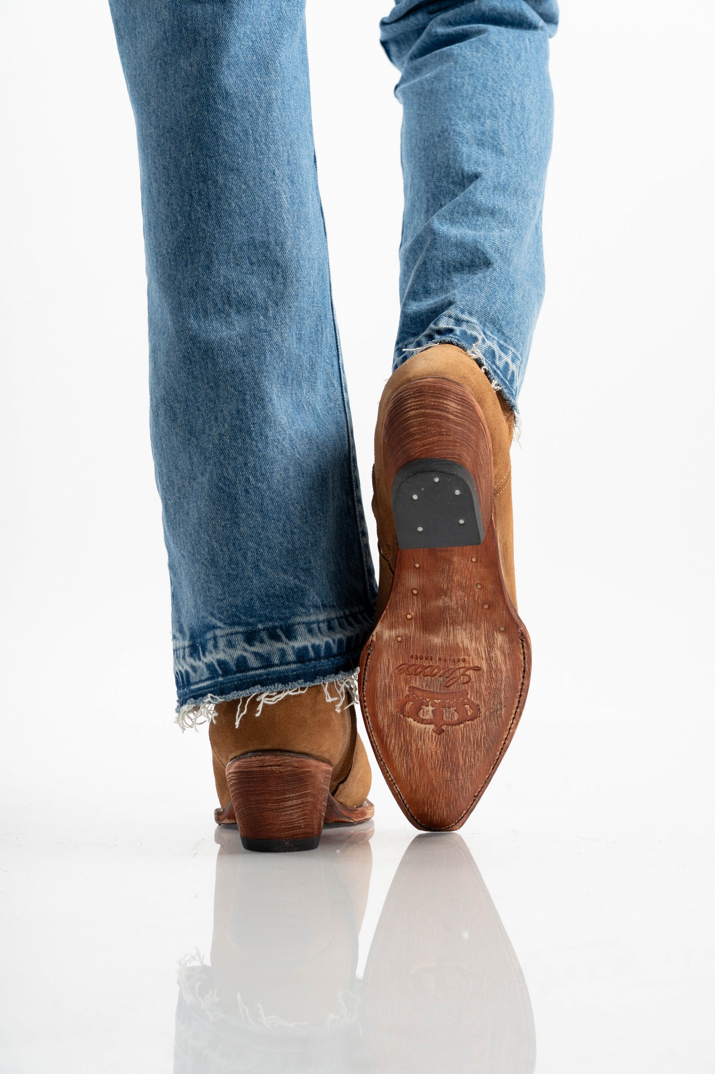 WESTERN METAL SUEDE
