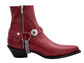 RED MUNICH BOOTS