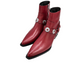 RED MUNICH BOOTS