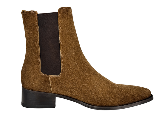 BROWN SUEDE CHELSEA