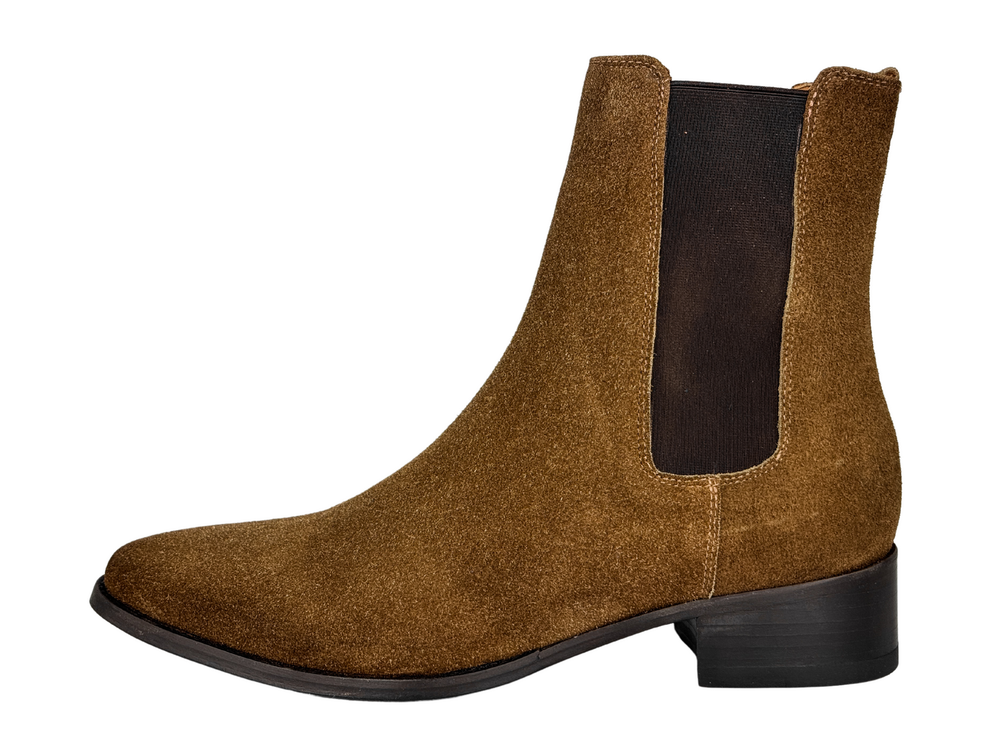 BROWN SUEDE CHELSEA