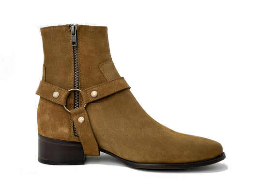 Bottes à chaîne de cheville noire