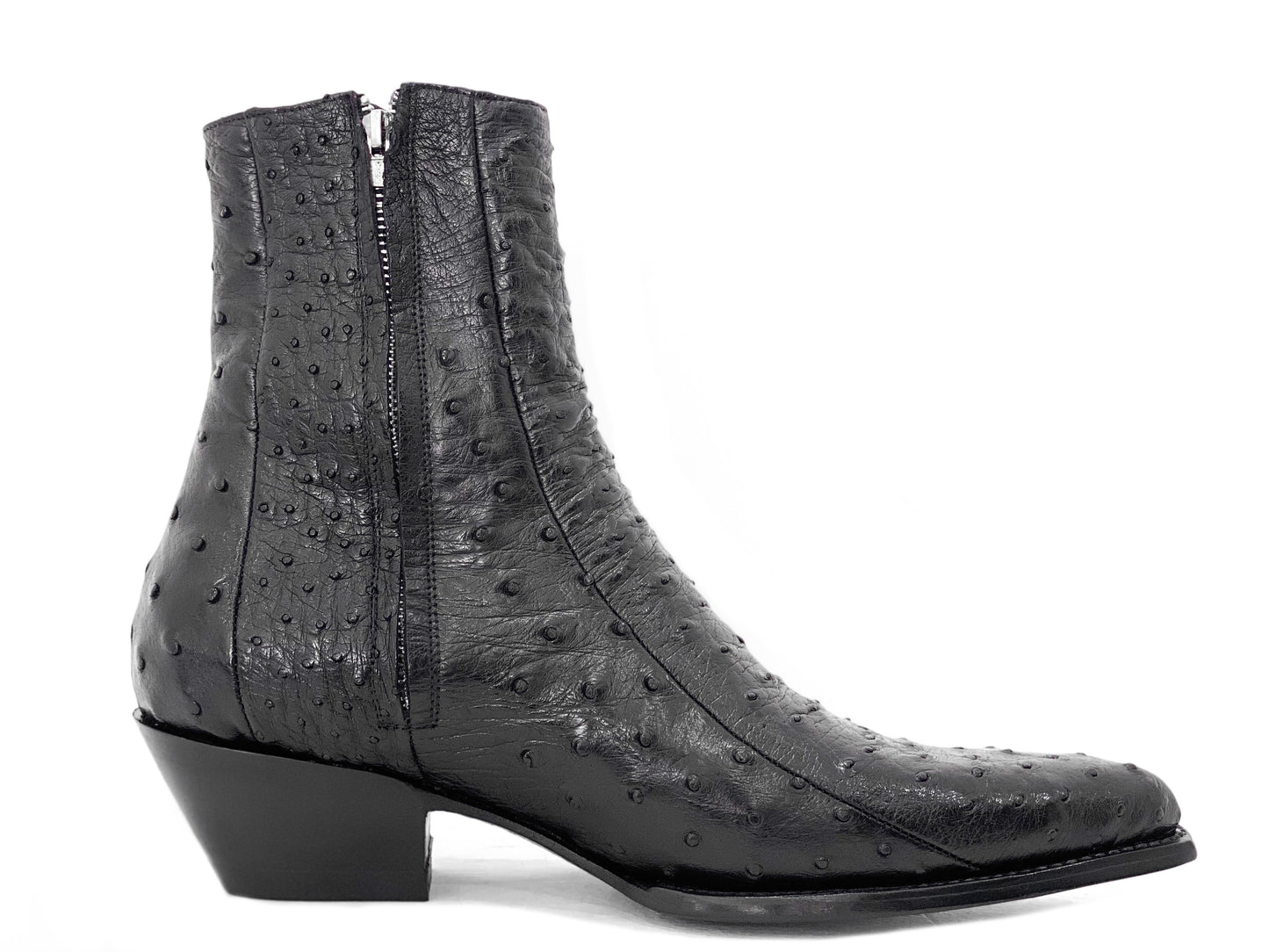 EXOTIC OSTRICH WARSAW BOOTS