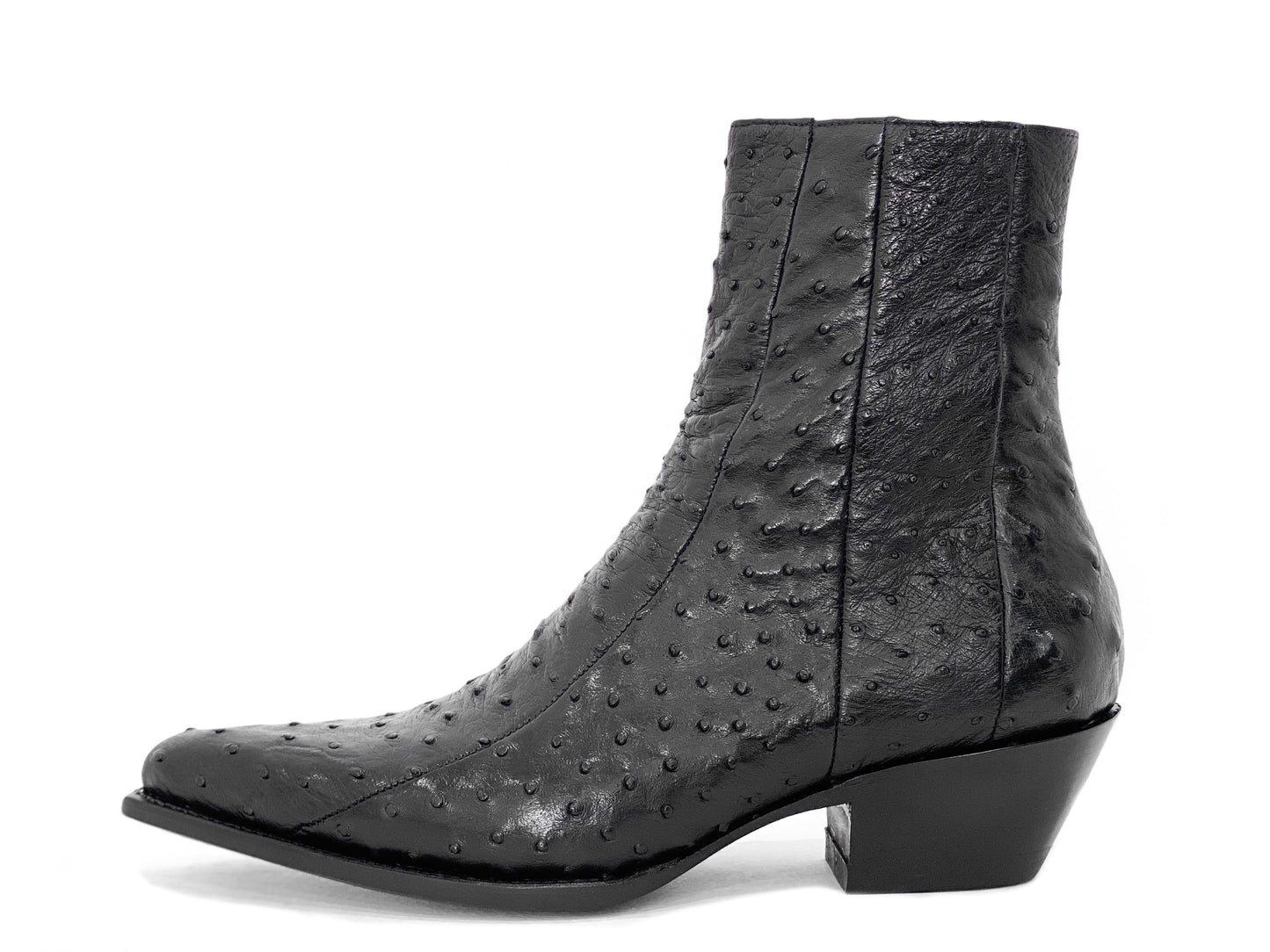 EXOTIC OSTRICH WARSAW BOOTS