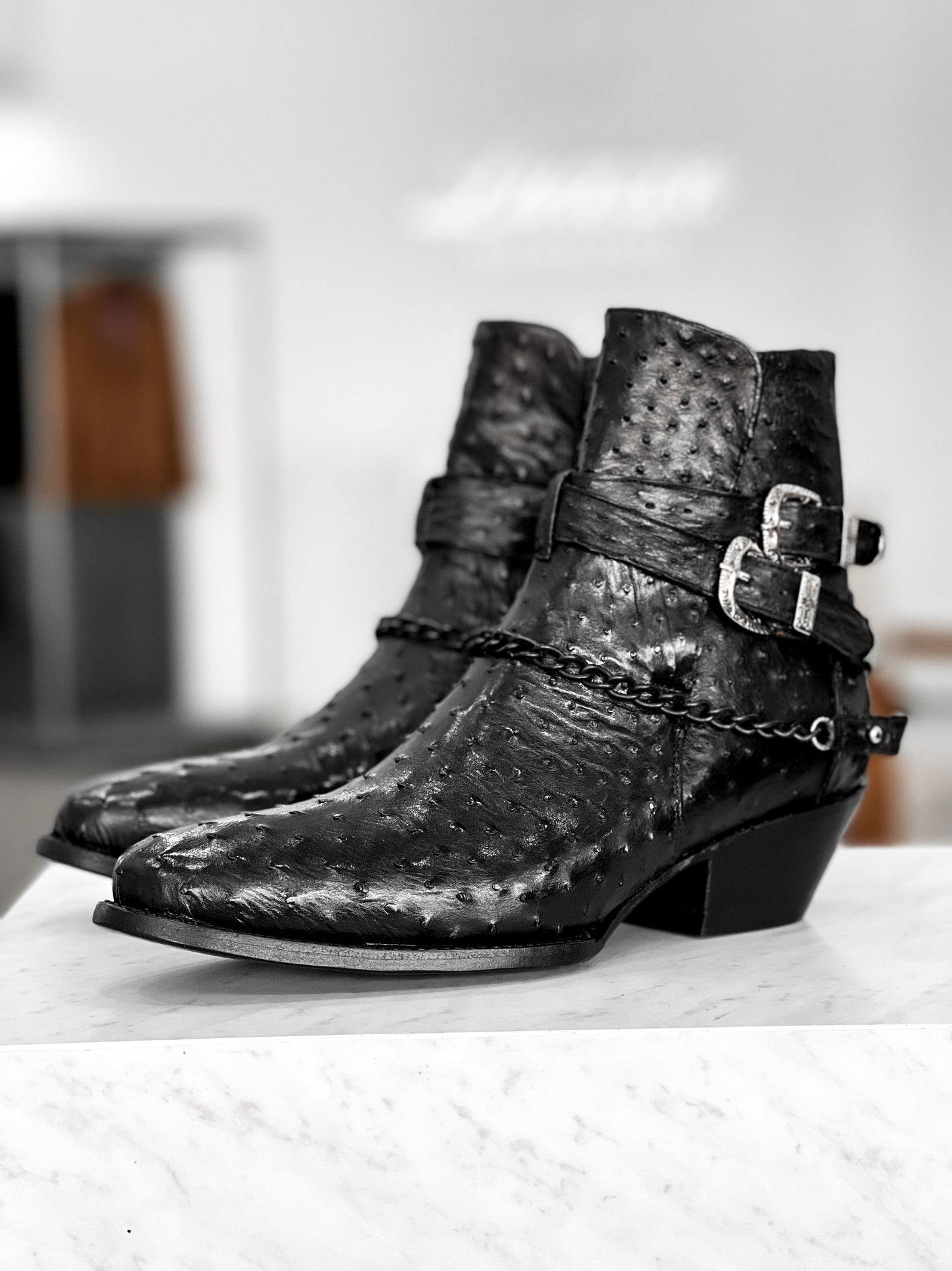 OSTRICH MADRID BOOTS