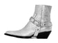 SILVER EXOTIC DENVER BOOTS