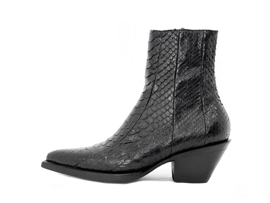 EXOTIC PYTHON WARSAW BOOTS