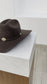 BROWN WESTERN HAT