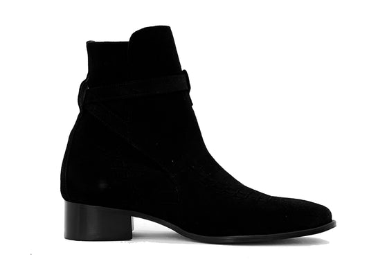 BLACK SUEDE VIENNA